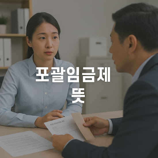 포괄임금제 뜻