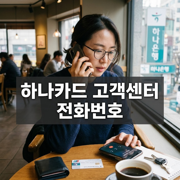 하나카드 고객센터 전화번호