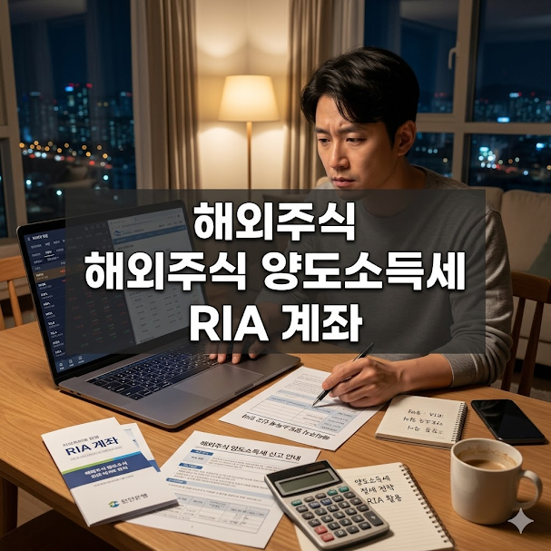 해외주식 양도소득세 RIA 계좌로 100% 절세하는 법