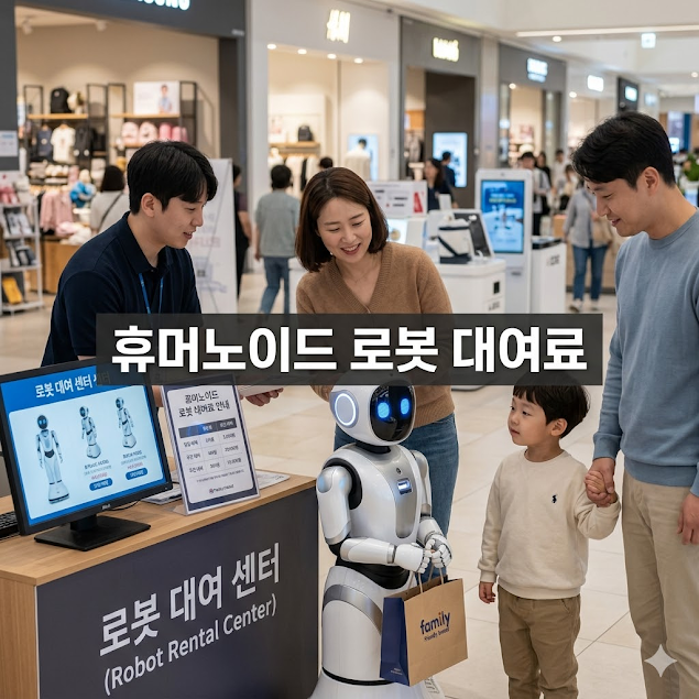 휴머노이드 로봇 대여료